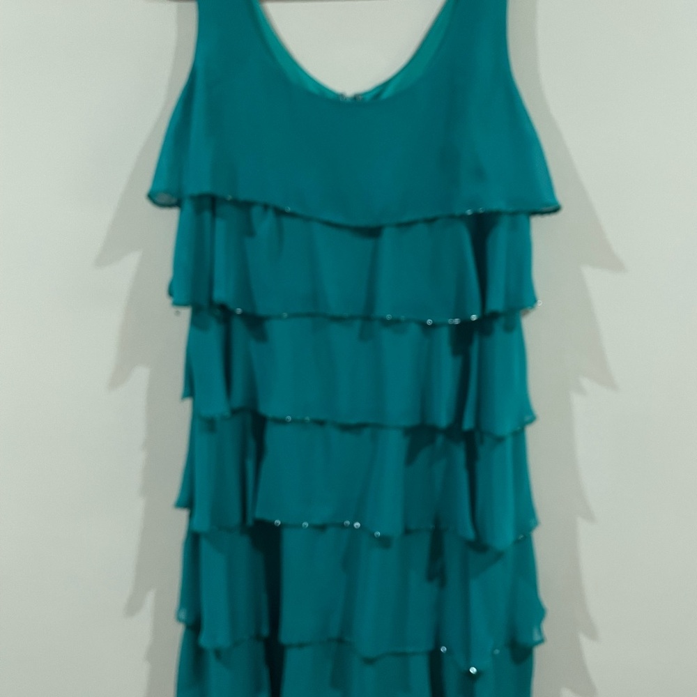 Scarlett Nite Turquoise Sleeveless Dress